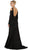 Long Sleeve Bateau Sheath Prom Dress
