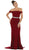 Embellished Off-Shoulder Sheath Homecoming Dress