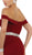 Embellished Off-Shoulder Sheath Homecoming Dress