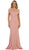 Fold over Off-Shoulder Sheath Dress