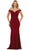 Fold over Off-Shoulder Sheath Dress