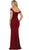 Fold over Off-Shoulder Sheath Dress