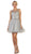 May Queen - Beaded Illusion Cocktail Dress
