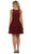 Beaded A-Line Cocktail Dress