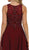 Beaded A-Line Cocktail Dress