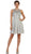 Beaded A-Line Cocktail Dress