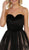 Strapless Sweetheart Lace A-line Cocktail Dress