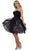 Strapless Sweetheart Lace A-line Cocktail Dress