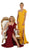 Fitted One Shoulder Strap Evening Dress with Slit
