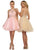 May Queen - Lace Appliqued Fitted Cocktail Dress