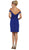 Fitted Off Shoulder Cocktail Dress