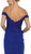 Fitted Off Shoulder Cocktail Dress
