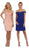 Fitted Off Shoulder Cocktail Dress