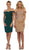 Fitted Off Shoulder Cocktail Dress