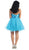 Bejeweled Bodice Strapless Sweetheart Cocktail Dress