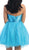 Bejeweled Bodice Strapless Sweetheart Cocktail Dress