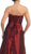 Appliqued Pleat Ornate Mother of the Bride