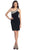 Asymmetrical Crystal Beaded Cross Over Prom Dress
