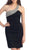 Asymmetrical Crystal Beaded Cross Over Prom Dress