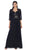 Strapless Sweetheart Formal Gown with Quarter Sleeve Bolero