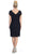 Cap Sleeve Lace V-Neck Sheath Cocktail Dress