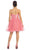May Queen - Straight-Across Bejeweled Tulle Cocktail Dress