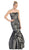May Queen - Strapless Ruched Bubble Hem Prom Dress