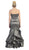 Strapless Ruched Bubble Hem Prom Dress