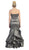 May Queen - Strapless Ruched Bubble Hem Prom Dress