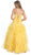 Lavish Sweetheart Ruffled Ball Gown