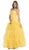May Queen - Lavish Sweetheart Ruffled Ball Gown