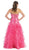 May Queen - Lavish Sweetheart Ruffled Ball Gown