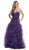 Lavish Sweetheart Ruffled Ball Gown