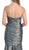 Sweetheart Animal Print High-Low Cocktail Dress