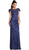 May Queen - RQ-7281 Lace Illusion Jewel Sheath Evening Dress