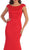 Cap Sleeve Bateau Neck Taffeta Formal Dress