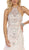May Queen - Bedazzled Halter Neck Sheath Gown RQ7572