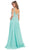 Sleeveless Ruched Ornate Evening Gown