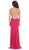 Jewel Embellished Sheath Evening Dress