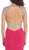 May Queen - Jewel Embellished Sheath Evening Dress in Pink