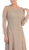 May Queen - RQ7231 Long Sleeve Beaded Illusion Bateau Neck Evening Dress