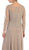May Queen - RQ7231 Long Sleeve Beaded Illusion Bateau Neck Evening Dress