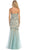 May Queen - RQ7289 Strapless Sequined Embellished Evening Gown