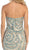 May Queen - RQ7289 Strapless Sequined Embellished Evening Gown