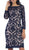 May Queen - Scalloped Damask Lace Illusion Cocktail Dress