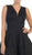 Sleeveless Jacquard High Low Cocktail Dress