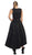 Sleeveless Jacquard High Low Cocktail Dress