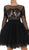 May Queen - Long Sleeved Lace Party Dress