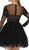 May Queen - Long Sleeved Lace Party Dress