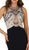 Jewel Embellished Sleeveless Evening Gown